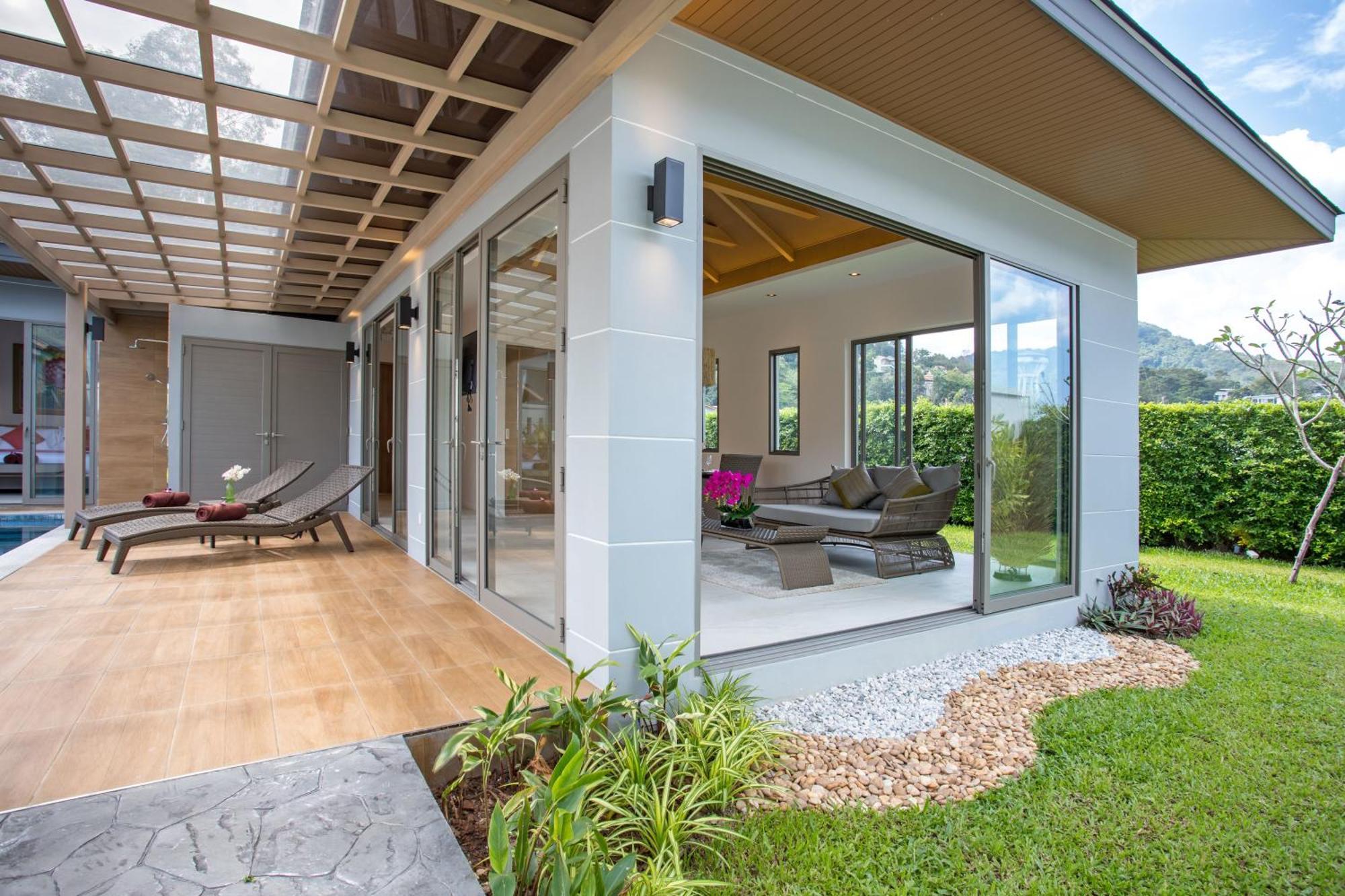 Luxury 2Br Villa Dalaa 3, Private Eco Pool, Gated Residence, Kamala Beach Eksteriør billede